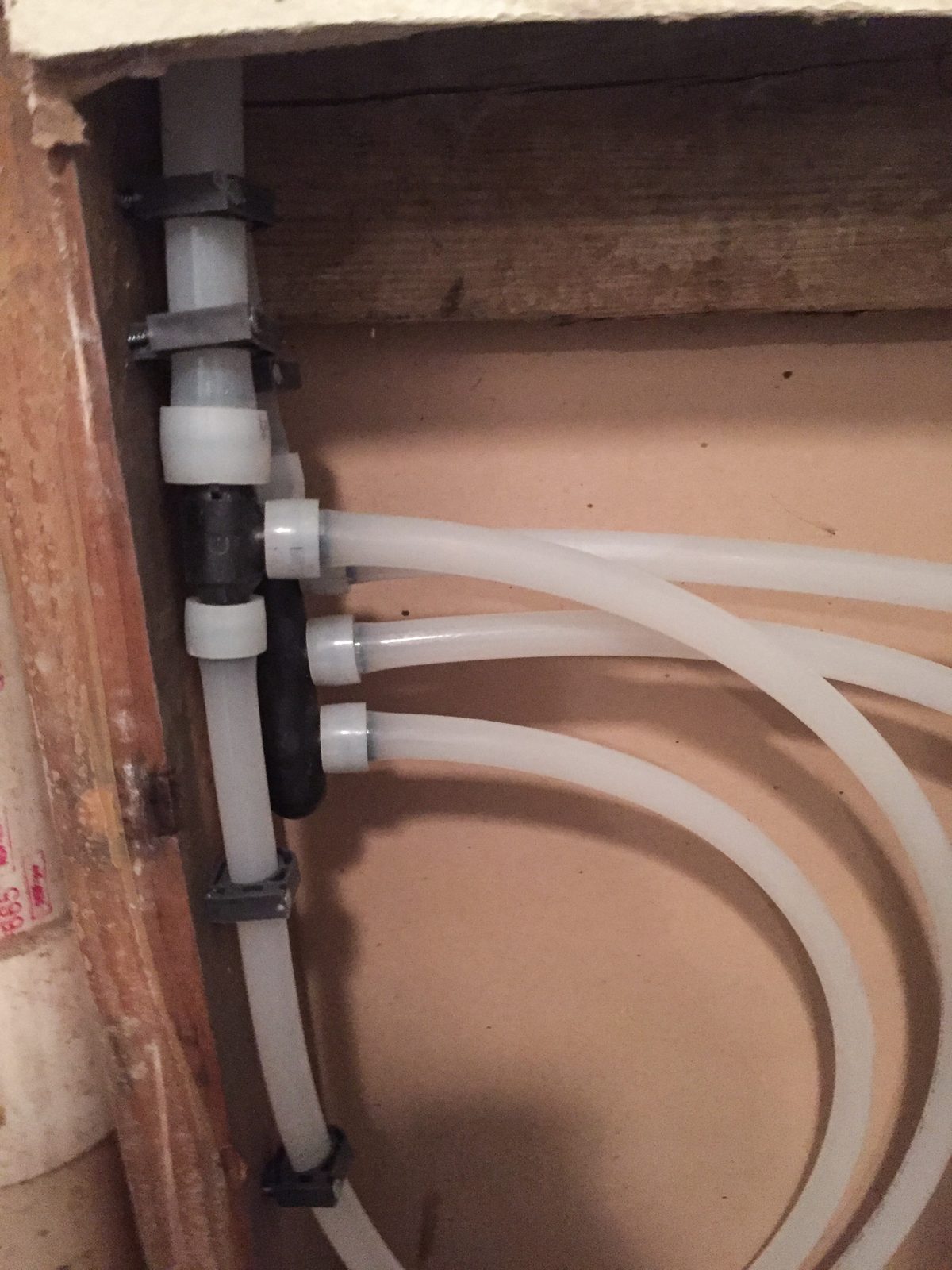 Repipe project photo - Mission Viejo, CA home pipes before or after replacement by Repipe OC